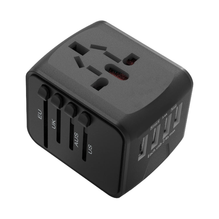 BMAX 199-04U Convertitore USB multifunzionale da viaggio 4 prese USB universali, BMAX 199-04U Green, BMAX 199-04U Blue, BMAX 199-04U Black, BMAX 199-04U White