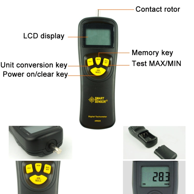 Contagiri a contatto con display LCD Smart Sensor AR925