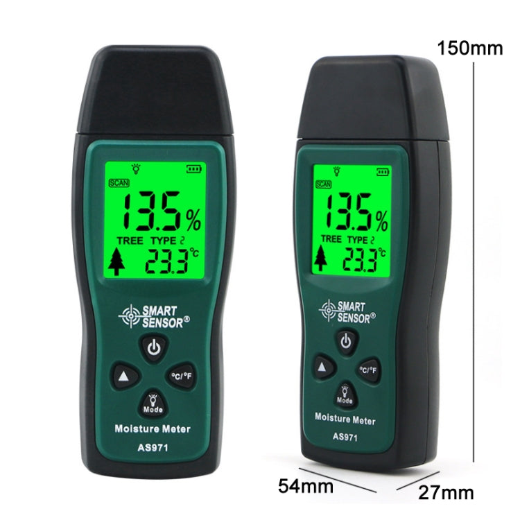 Smart Sensor AS971 Tester del contenuto di umidità per la produzione di mobili in legno