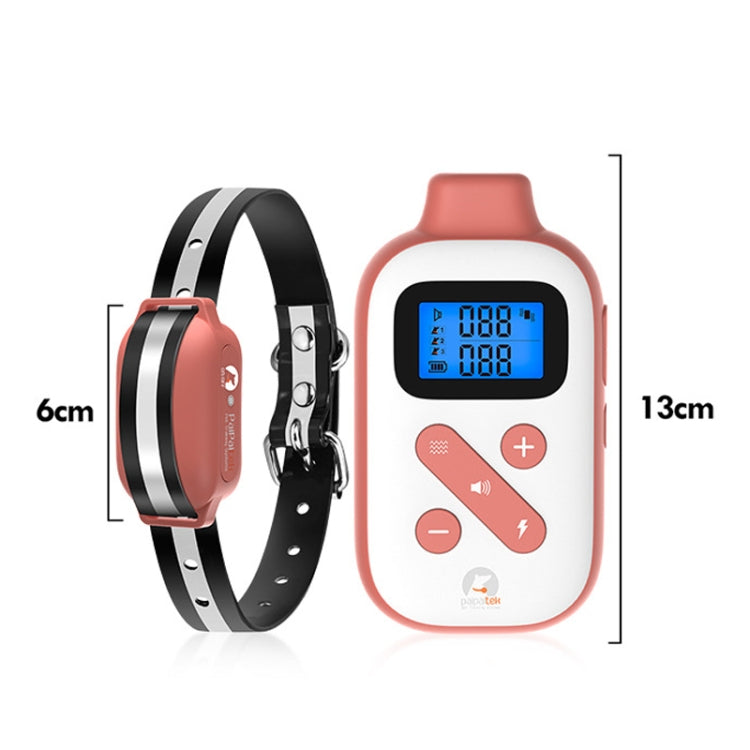 PaiPaitek PD523 Addestratore di cani impermeabile ricaricabile con telecomando da 1000 m, PaiPaitek PD523