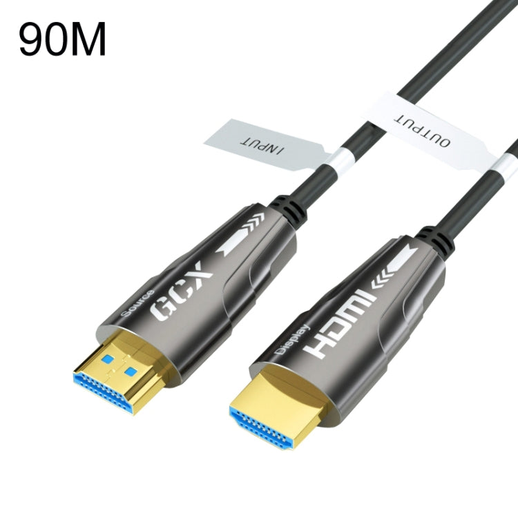 Cavo ottico attivo da HDMI 2.0 maschio a HDMI 2.0 maschio 4K HD, lunghezza cavo:, 1.8m(Grey), 3m(Grey), 5m(Grey), 8m(Grey), 10m(Grey), 15m(Grey), 20m(Grey), 25m(Grey), 30m(Grey), 35m(Grey), 40m(Grey), 45m(Grey), 50m(Grey), 60m(Grey), 70m(Grey), 80m(Gre...