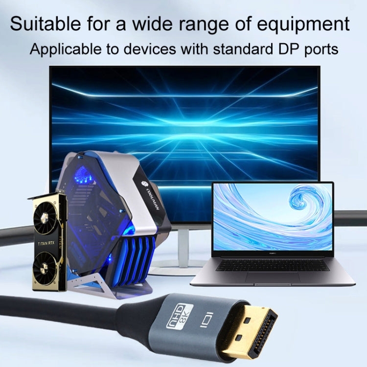 DP1.4 Versione 8K DisplayPort Cavo HD per scheda grafica elettrica da maschio a maschio, 1m, 1.5m, 2m, 3m, 5m