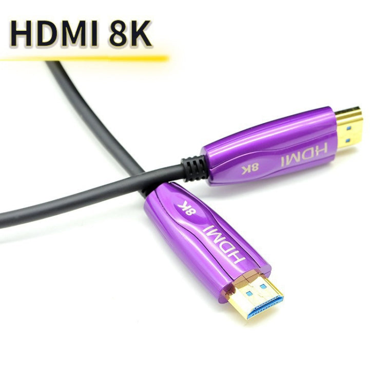 HDMI 2.1 8K 60HZ HD Cavo ottico attivo Linea di conversione dello schermo del computer, lunghezza del cavo:, 60HZ 1.8m, 60HZ 3m, 60HZ 5m, 60HZ 8m, 60HZ 10m, 60HZ 15m, 60HZ 20m, 60HZ 25m, 60HZ 30m, 60HZ 35m, 60HZ 40m, 60HZ 50m, 60HZ 60m, 60HZ 70m, 60HZ ...