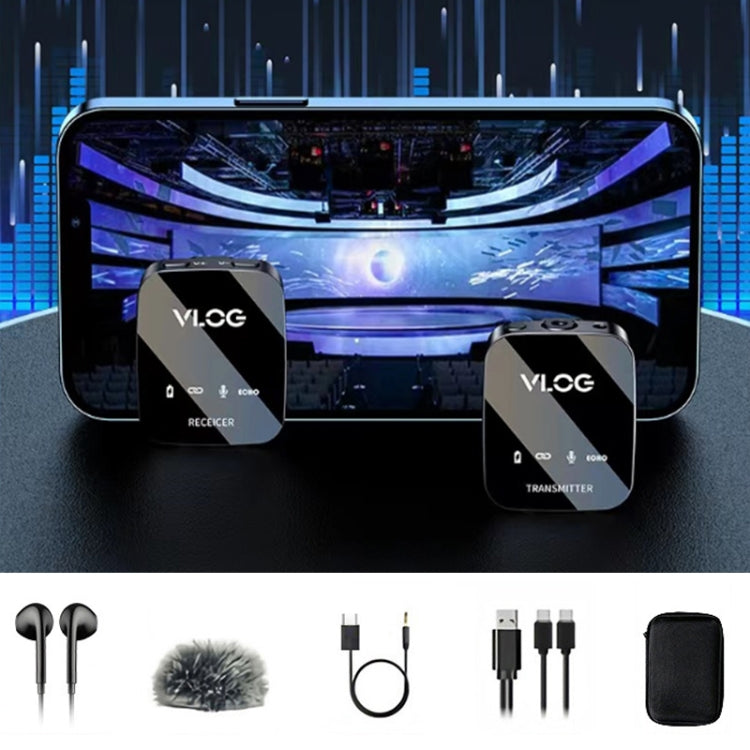 Attrezzatura di registrazione della clip del collare del microfono senza fili M18, stile:, 1 In 1 Type-C, 1 In 1 8Pin, 1 In 1 Type-C+8Pin, 1 In 2 Type-C, 1 In 2 8Pin, 1 In 2 Type-C+8Pin