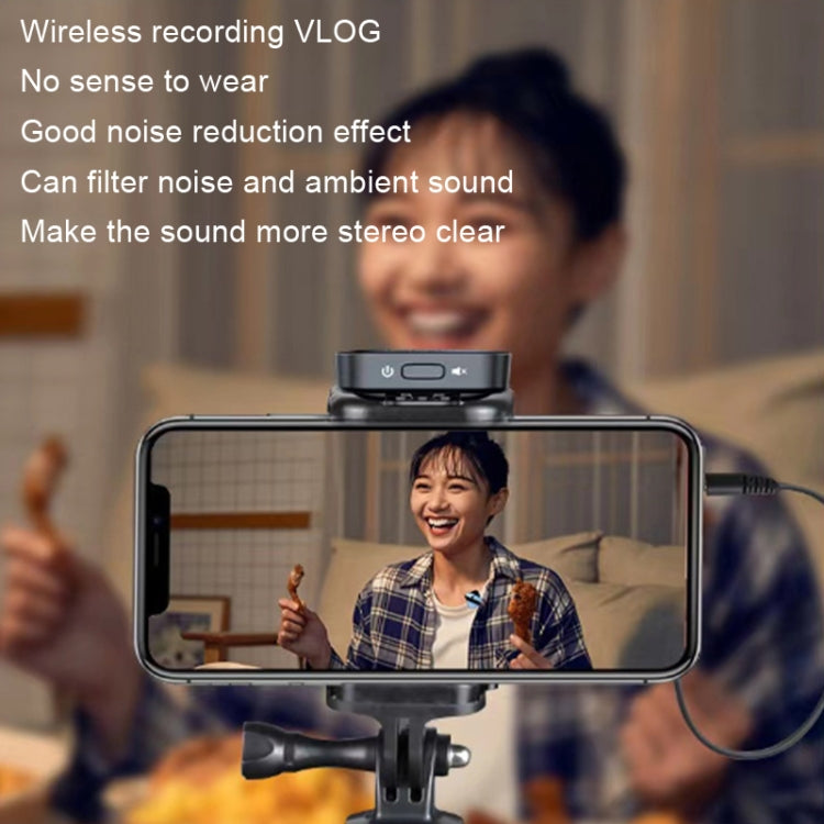 Attrezzatura di registrazione della clip del collare del microfono senza fili M18, stile:, 1 In 1 Type-C, 1 In 1 8Pin, 1 In 1 Type-C+8Pin, 1 In 2 Type-C, 1 In 2 8Pin, 1 In 2 Type-C+8Pin