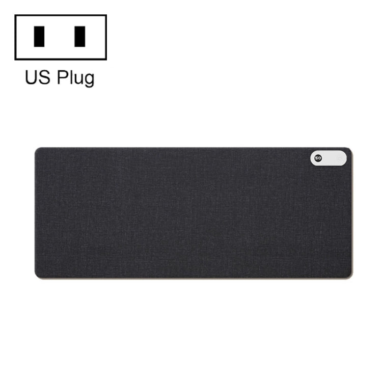 150W 80x33cm Tappetino per mouse riscaldato Display digitale Tappetino per scrivania scaldamani regolabile, 110V US Plug Gray, 110V US Plug Black, 110V US Plug Blue, 220V EU Plug Black, 220V EU Plug Gray