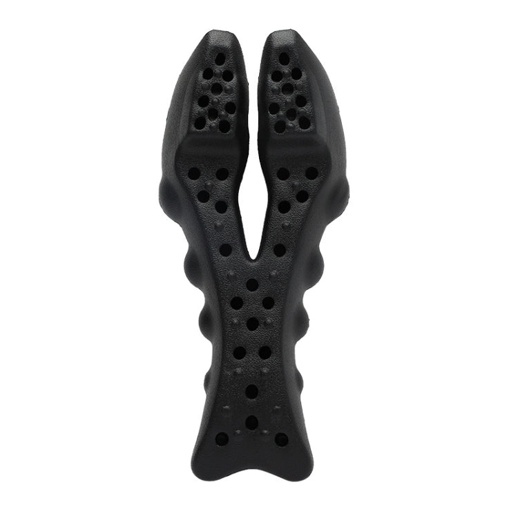 Correttore di sollievo spinale per massaggiatore shiatsu per spalle e collo, Black
