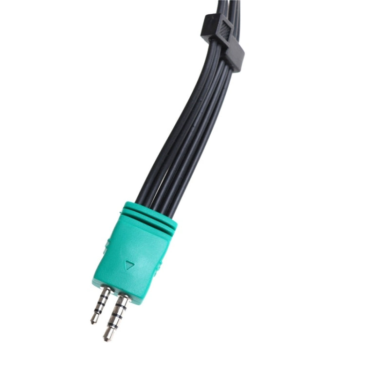 per Samsung 3.5 + 2.5 a 5RCA Cavo segnale componente cavo AV TV LCD a doppia testa, 20cm 3.5+2.5 to 5RCA