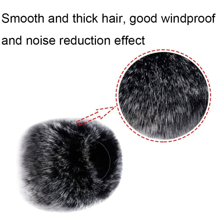 Per Blue Yeti Pro Spugna anti-pop e antivento/Copri microfono soffice, Black Sponge, Blue Sponge, Black Hair, Gray Hair