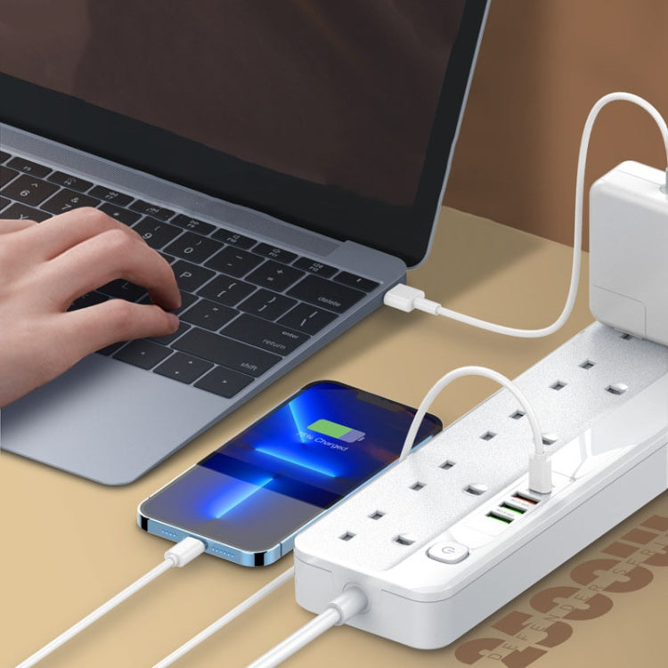 LDNIO 5 + 4 porte Presa di ricarica rapida multifunzionale per l'home office da viaggio