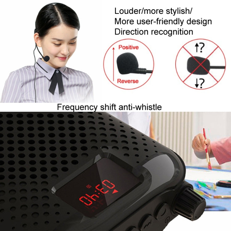 Rolton K500 Altoparlante audio Bluetooth Megafono Amplificatore vocale Supporto registrazione FM TF, K500