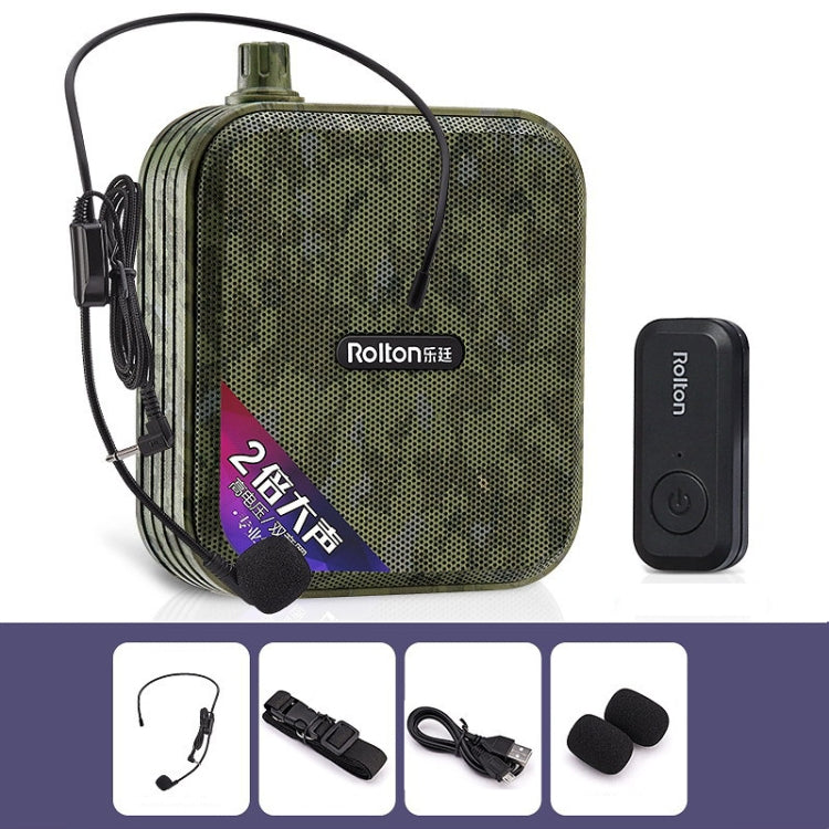 Rolton K600 7.4V Bluetooth Wireless Altoparlante Megafono Amplificatore Vocale Con Trasmettitore, With Transmitter