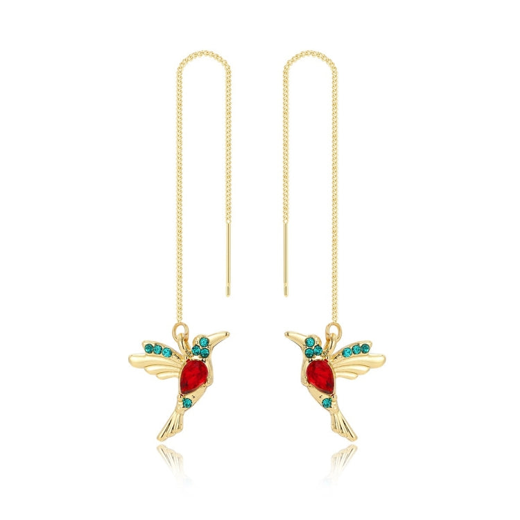 Orecchini semplici da donna con filo lungo, E2104-4 Red Bird, E2104-5 Blue Bird, E2210-1 Dual Ball C Clip, E2210-2 Pearl, E2210-3 Vermiculite, E2210-4 Crystal, E2210-5 Eyes, E2210-6 Moon, E2210-7 Four-pointed Star, E2210-8 Love, E2210-9 Bee