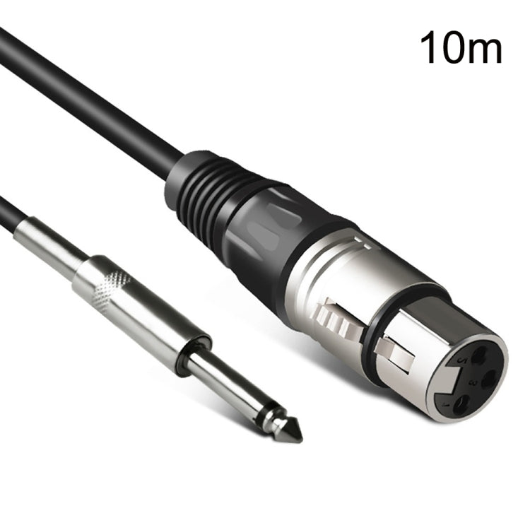 6,35 mm Caron femmina a XLR 2 pin bilanciato linea mixer cavo audio microfono, 0.5m, 1m, 1.5m, 2m, 3m, 5m, 10m, 15m, 20m, 30m