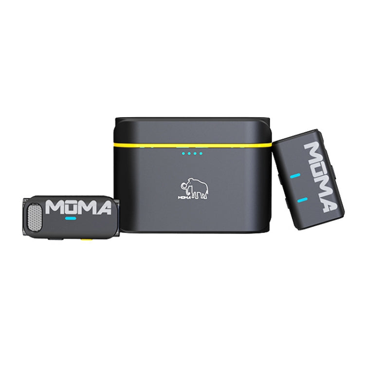 MOMA Lark M1 1 In 1 Mirrorless Camera Live Mini Microfono lavalier wireless, 1 In 1 without Charging Box, 1 In 1 with Charging Box