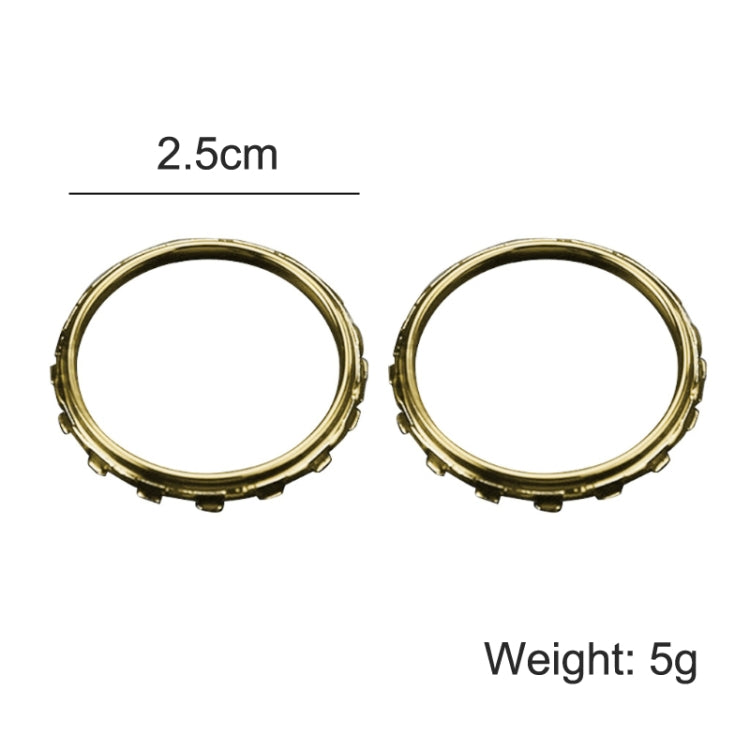 Per Xbox One Elite 5pairs 3D Accessori maniglia anello di ricambio, Colore:, Black, Gold Plating, Silver Plating, Red Plating, Blue Plating