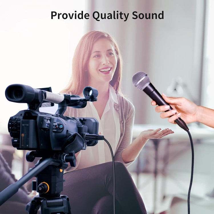 Cavo audio per microfono con scheda audio femmina da 3,5 mm a Caron, lunghezza:, 0.5m, 1m, 1.5m, 2m, 3m, 5m, 10m, 15m