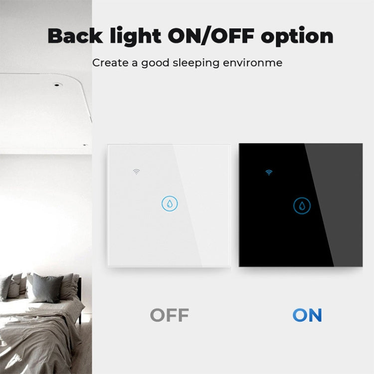 Tuya ZigBee 40A Smart High Power Scaldabagno Luce Condizionatore d'aria Switch Time Telecomando vocale, ZigBee 40A White, ZigBee 40A Black