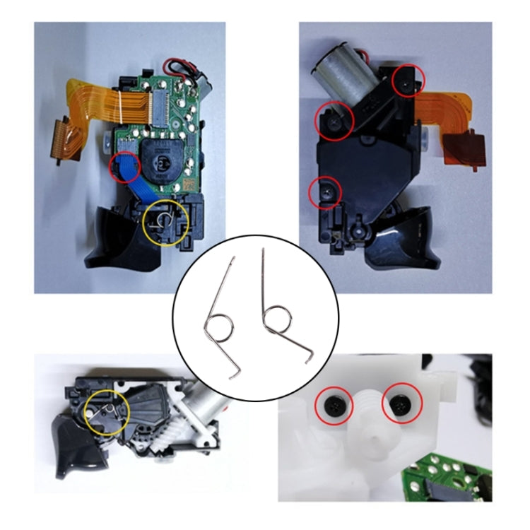Per controller PS5 50 pezzi pulsanti di ricambio molle in metallo, specifiche:, L2 R2 Springs, Motor Springs