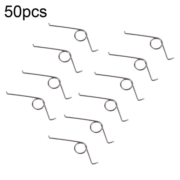 Per controller PS5 50 pezzi pulsanti di ricambio molle in metallo, specifiche:, L2 R2 Springs, Motor Springs