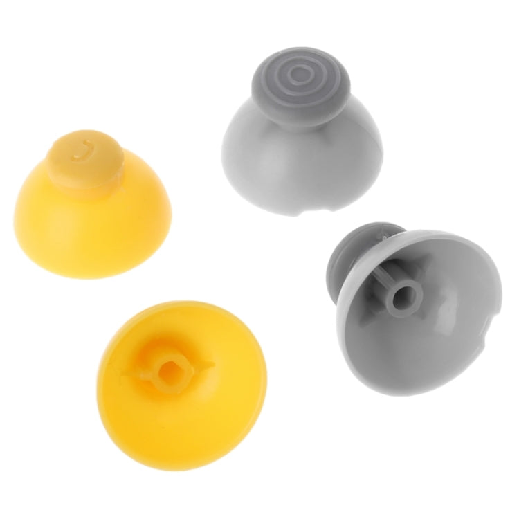 Per Nintendo Gamecube NGC Controller 10 pezzi Joystick Cap Parti di ricambio, Yellow, Grey