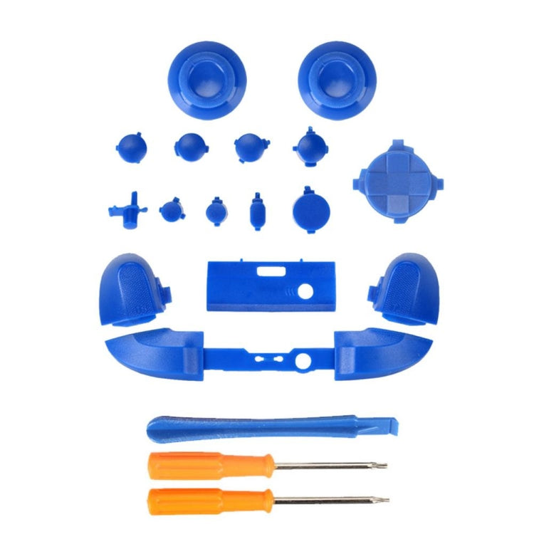 Per controller Xbox Series X Thumbstick LB RB Bumper Pulsanti di attivazione con accessori per cacciavite, Black, White, Blue, Light Blue, Red, Rose Red, Orange, Purple, Green, Yellow, Transparent