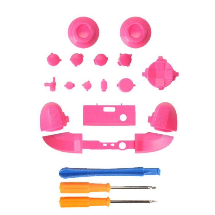 Per controller Xbox Series X Thumbstick LB RB Bumper Pulsanti di attivazione con accessori per cacciavite, Black, White, Blue, Light Blue, Red, Rose Red, Orange, Purple, Green, Yellow, Transparent