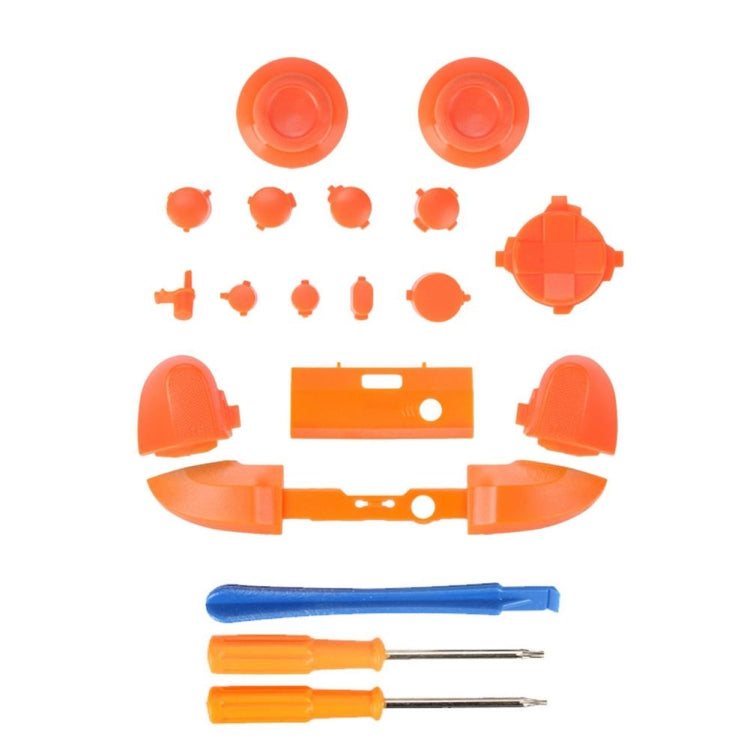 Per controller Xbox Series X Thumbstick LB RB Bumper Pulsanti di attivazione con accessori per cacciavite, Black, White, Blue, Light Blue, Red, Rose Red, Orange, Purple, Green, Yellow, Transparent