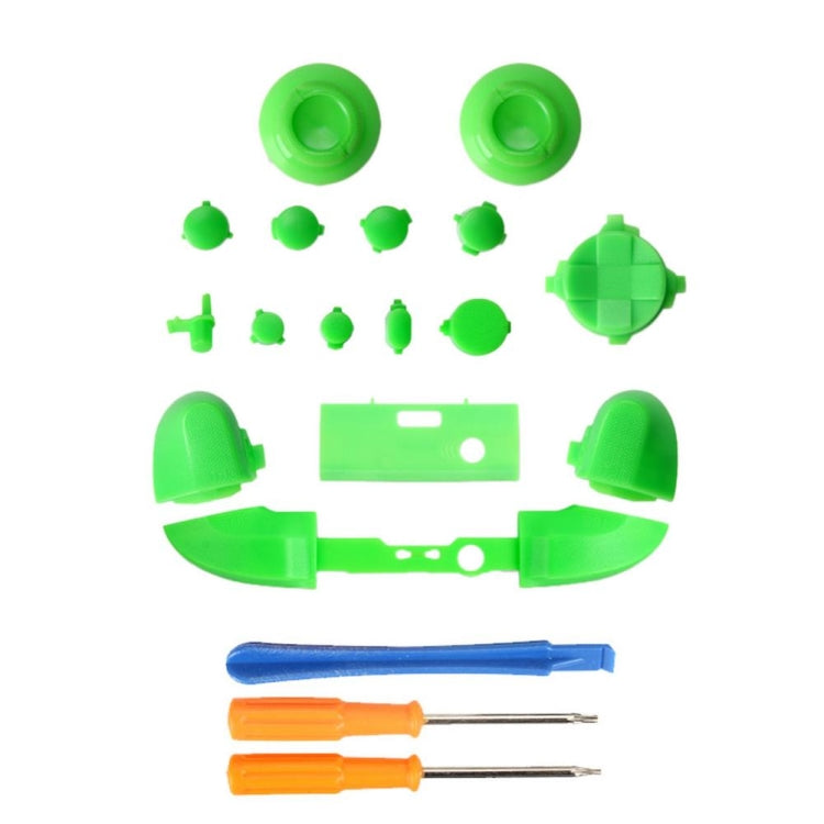 Per controller Xbox Series X Thumbstick LB RB Bumper Pulsanti di attivazione con accessori per cacciavite, Black, White, Blue, Light Blue, Red, Rose Red, Orange, Purple, Green, Yellow, Transparent