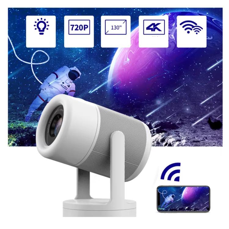 Proiettore J1 1280 X 720P WiFi 6 Sistema Android 11 Supporta Schermo Mirroring, EU Plug, US Plug, UK Plug, AU Plug