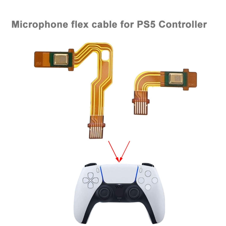 Per le parti di riparazione del cavo flessibile del microfono del controller PS5, Long, Short, One Pair