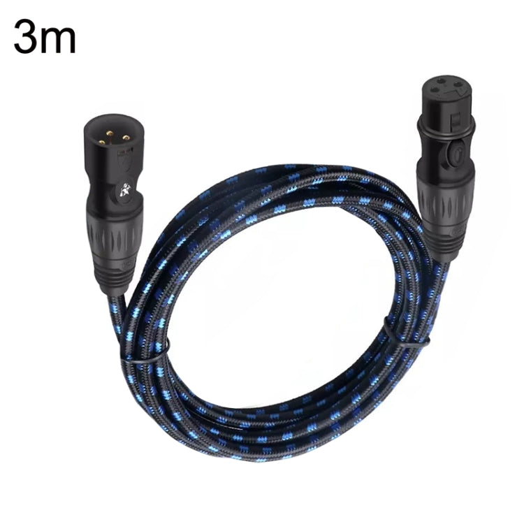 Cavo audio linea Canon maschio a femmina Cavo XLR per amplificatore di potenza per microfono, KN006 1m, KN006 1.5m, KN006 2m, KN006 3m, KN006 5m, KN006 10m, KN006 15m, KN006 20m