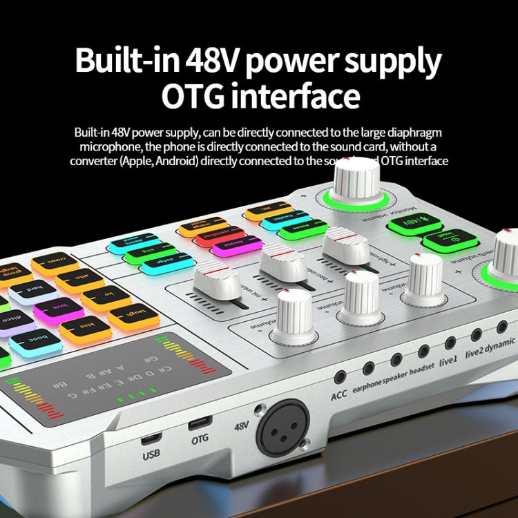 Registrazione dello studio della scheda audio Bluetooth X10 con interfaccia porta OTG XLR 48V, X10