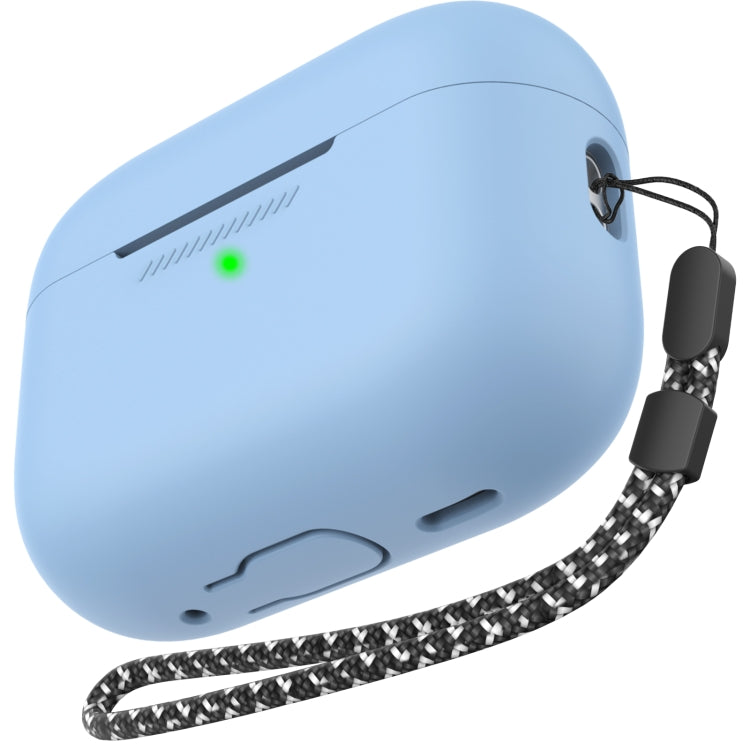 Per AirPods Pro 2 AhaStyle PT187 Custodia protettiva monopezzo in silicone con custodia per cordino