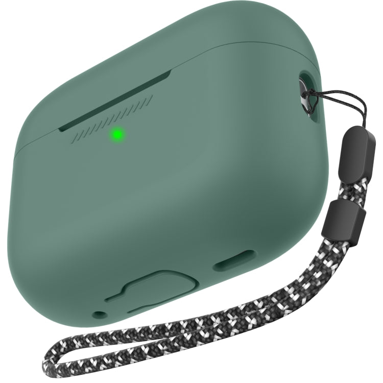 Per AirPods Pro 2 AhaStyle PT187 Custodia protettiva monopezzo in silicone con custodia per cordino