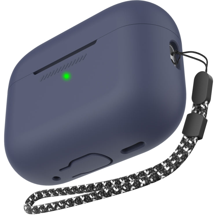 Per AirPods Pro 2 AhaStyle PT187 Custodia protettiva monopezzo in silicone con custodia per cordino