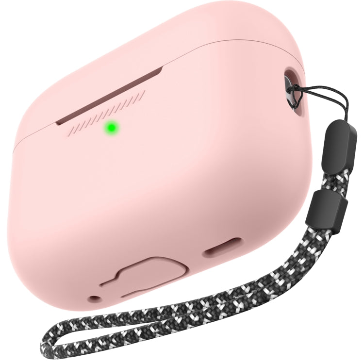 Per AirPods Pro 2 AhaStyle PT187 Custodia protettiva monopezzo in silicone con custodia per cordino