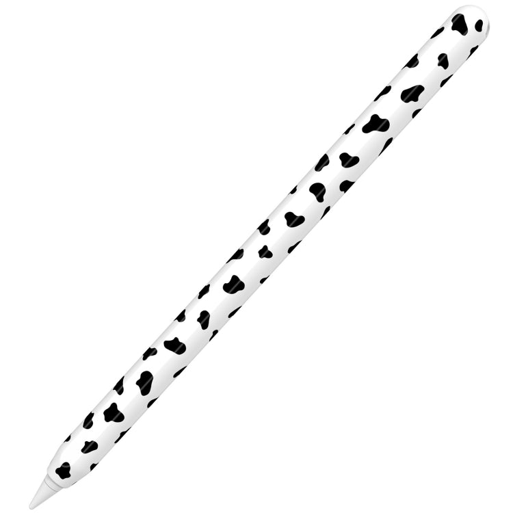 Per Apple Pencil 2 Custodia per penna in silicone AhaStyle PT65CW Custodia per stilo con motivo mucca da latte