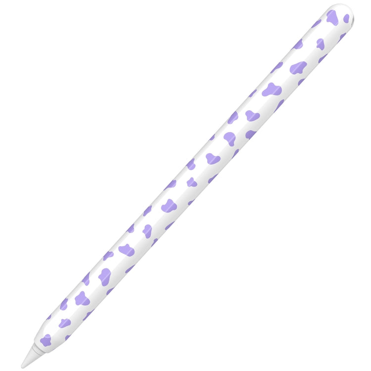 Per Apple Pencil 2 Custodia per penna in silicone AhaStyle PT65CW Custodia per stilo con motivo mucca da latte