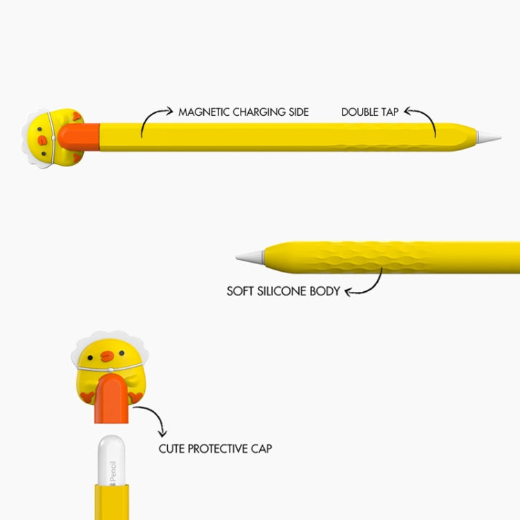 Per Apple Pencil 2 AhaStyle PT-LC129 Custodia protettiva in silicone per penna