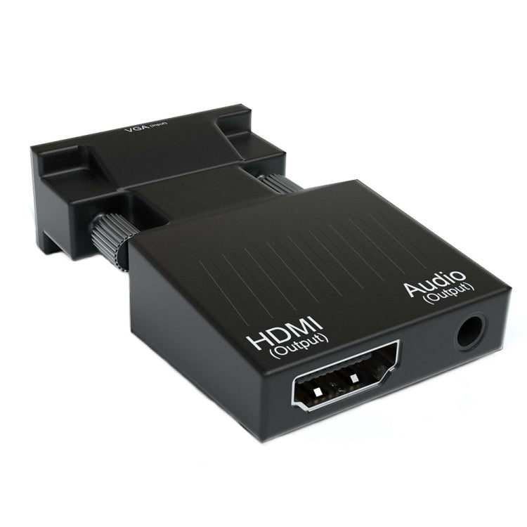 Adattatore HDMI per proiettore con cavo audio Convertitore HD per computer, HDMI to VGA, VGA to HDMI