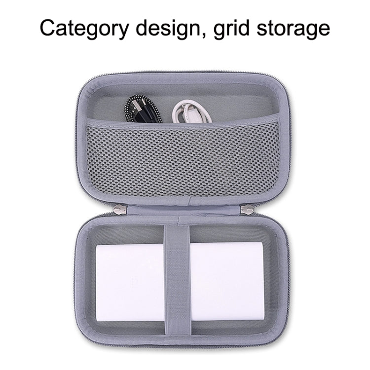 Borsa per l'archiviazione dell'alimentazione mobile Accessori digitali EVA Scatola di finitura Borsa per cavo dati per auricolari, GH1305 Small, GH1306 Large