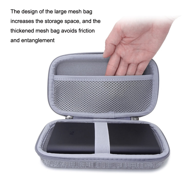 Borsa per l'archiviazione dell'alimentazione mobile Accessori digitali EVA Scatola di finitura Borsa per cavo dati per auricolari, GH1305 Small, GH1306 Large