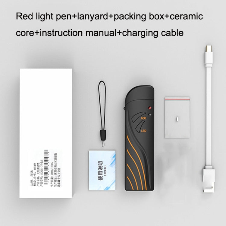 TL-B3-L15 10KM-15KM Mini Ricaricabile Fibra Ottica Fonti di Luce Rossa Test Pen Clamshell Light Pen, 10KM-15KM