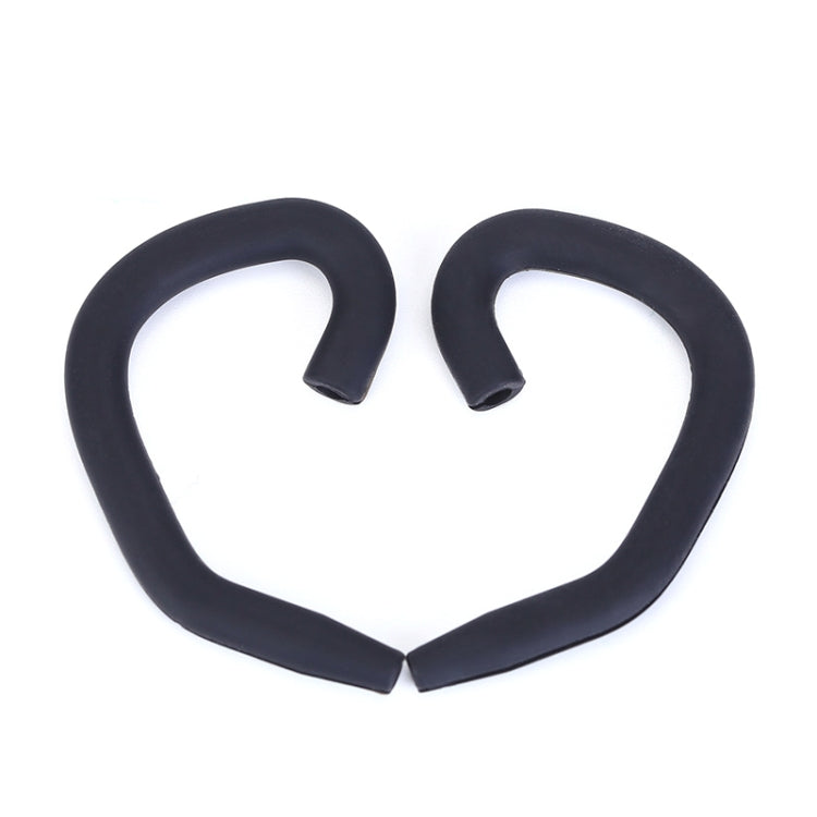 100 pz ZS0054 Silicone Bluetooth Gancio per L'orecchio 1.5-2mm Linea Rotonda Universale Memoria Umana Appeso Orecchio