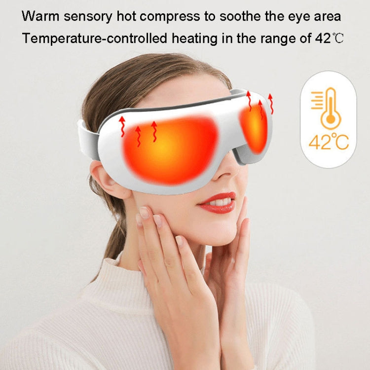 A216 Strumento per massaggio oculare wireless intelligente Strumento per la cura degli occhi con impacco caldo a vibrazione pneumatica, A216 Vibration Hot Compress