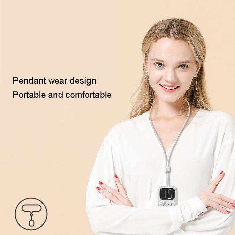 A8 Hot Compress Neck Massage Instrument Intelligent Mini Pendant Neck Care Instrument, A8