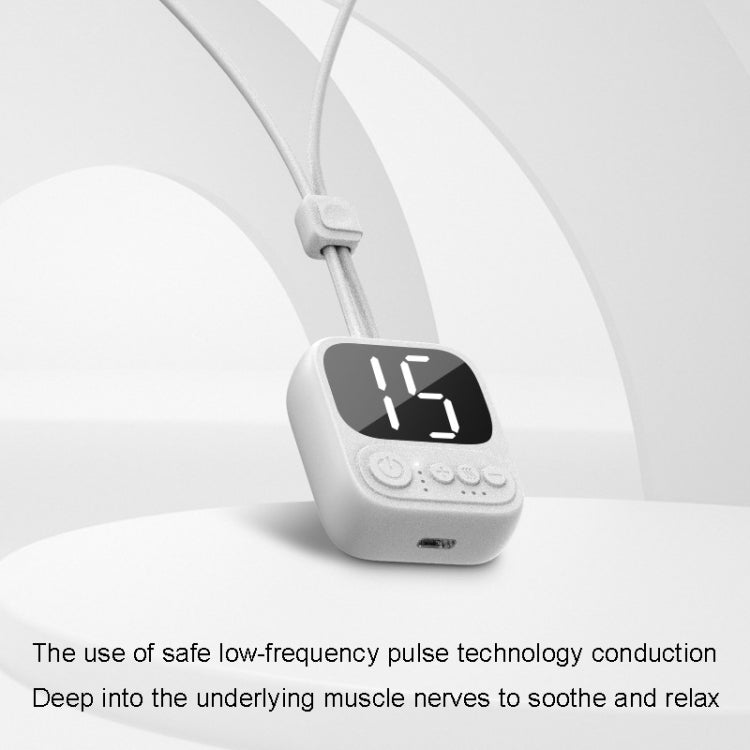 A8 Hot Compress Neck Massage Instrument Intelligent Mini Pendant Neck Care Instrument, A8