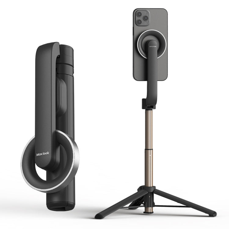 Asta stabilizzatrice portatile per treppiede magnetico per selfie con telecomando, WS-22005 White, WS-22005 Black