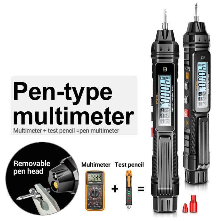 Penna per test di induzione per elettricisti Misuratore universale digitale ad alta precisione anti-combustione completamente intelligente, ANENG A3005, ANENG A3005A, ANENG A3005B